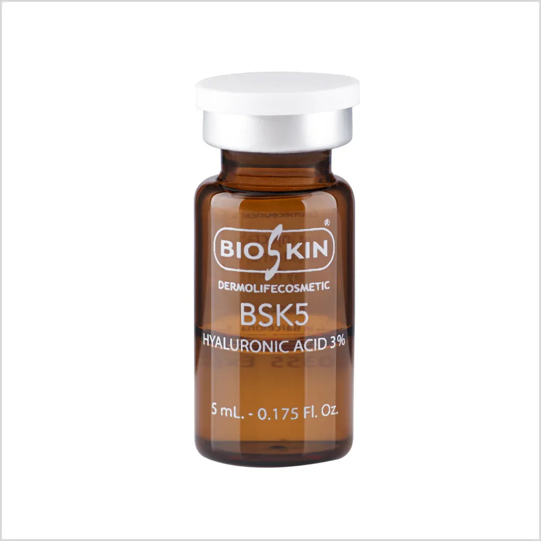 BIOSKIN - BSK5 HYALURONIC ACID 3% for Fine Lines & Wrinkles Treatment - Made in Spain