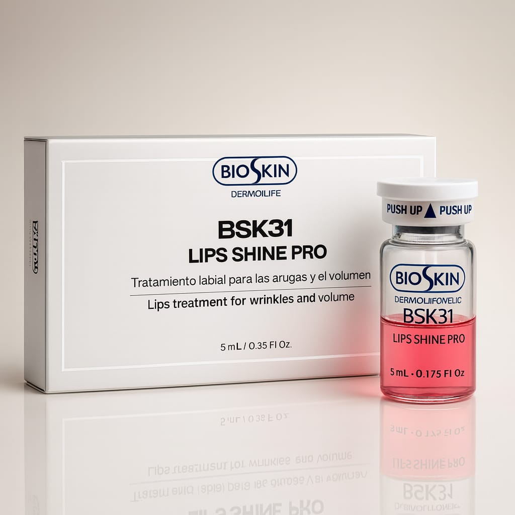 BIOSKIN - BSK31 LIPS SHINE PRO for Dark Lips Treatment - Wrinkles & Volume - Made in Spain